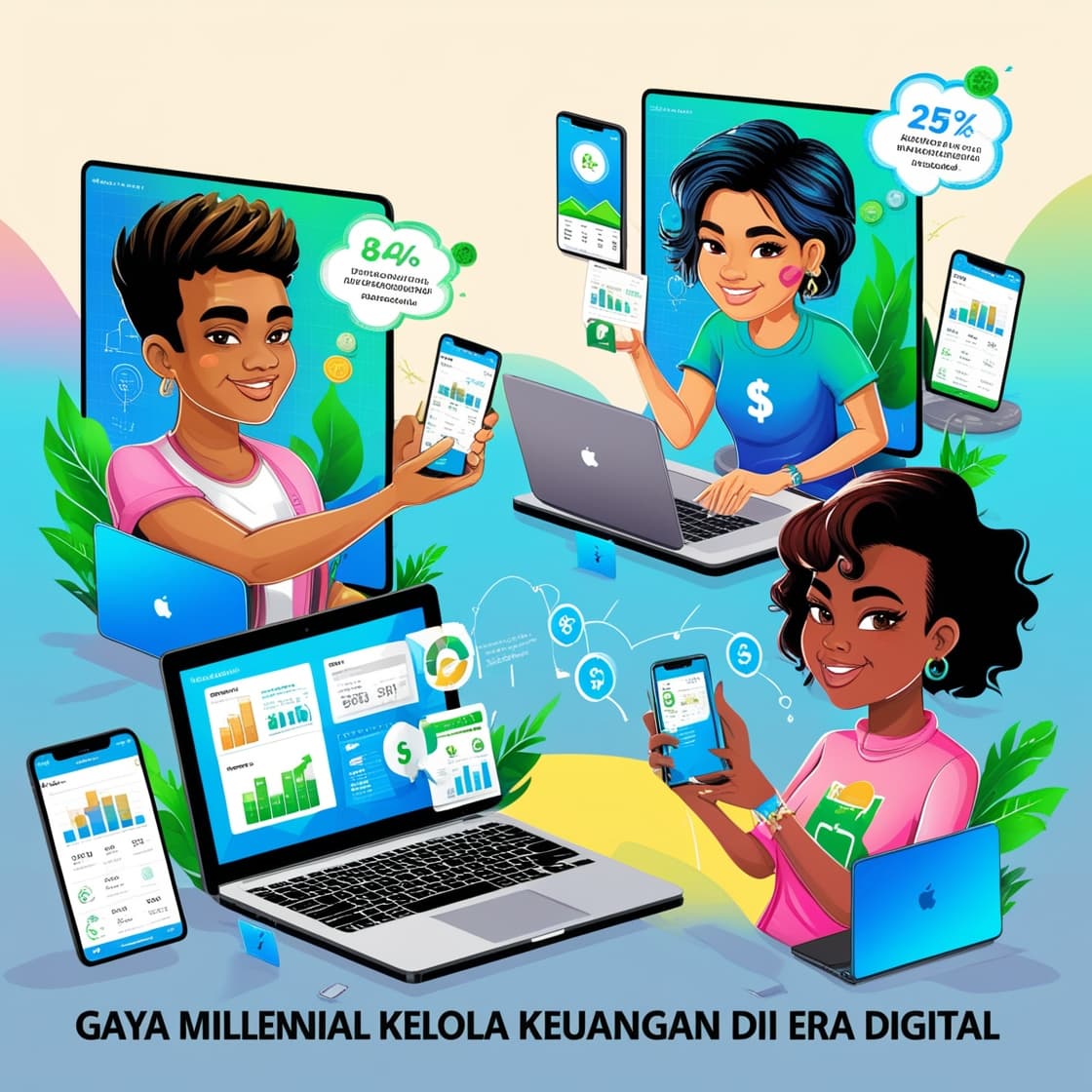 Gaya Milenial Kelola Keuangan di Era Digital