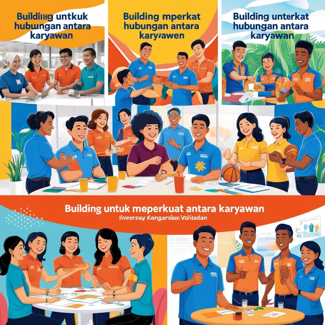 Building untuk Memperkuat Hubunga Antara Karyawan