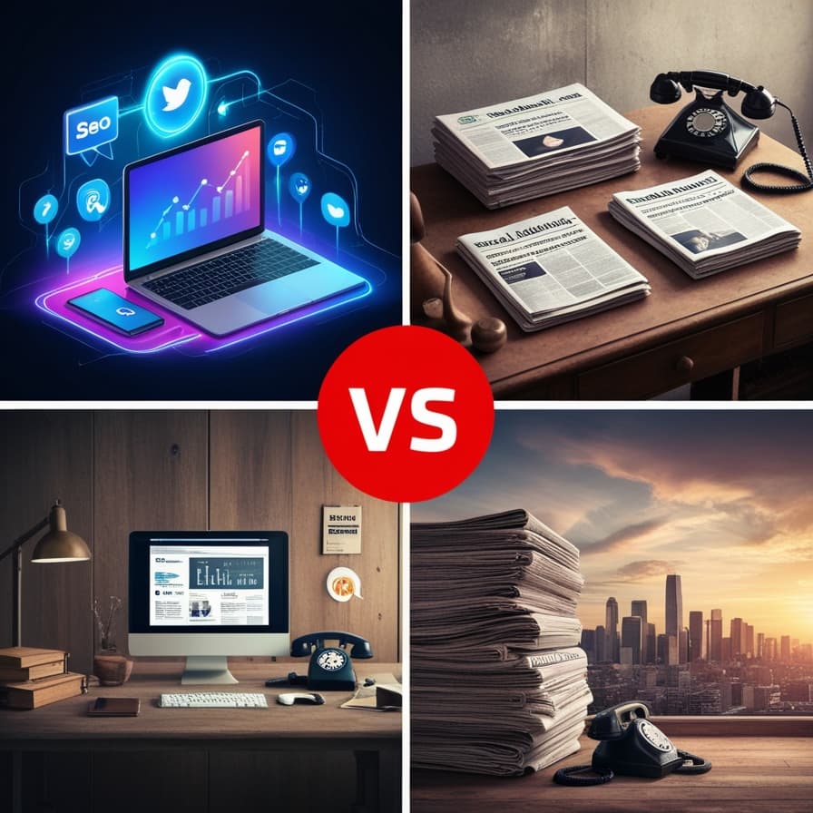 Digital Marketing VS Tradisional Marketing