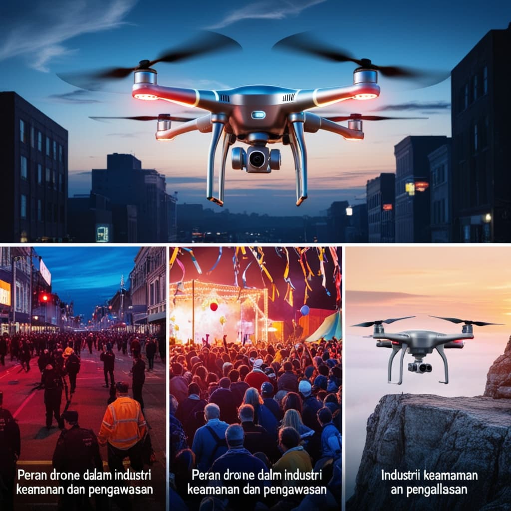 Peran Drone dalam Industri Keamanan dan Pengawasan