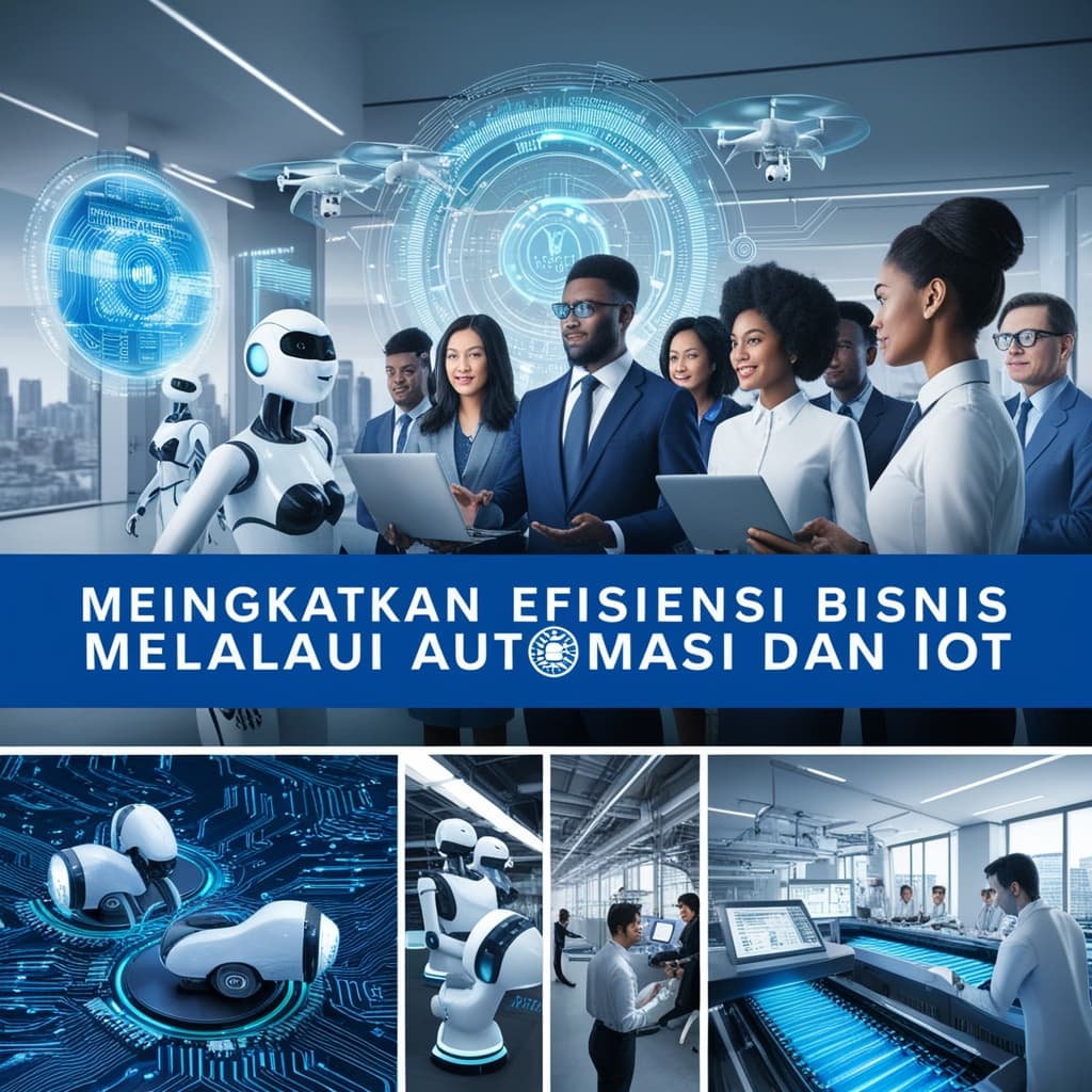 Meningkatkan Efisiensi Bisnis Melalui Automasi dan IoT