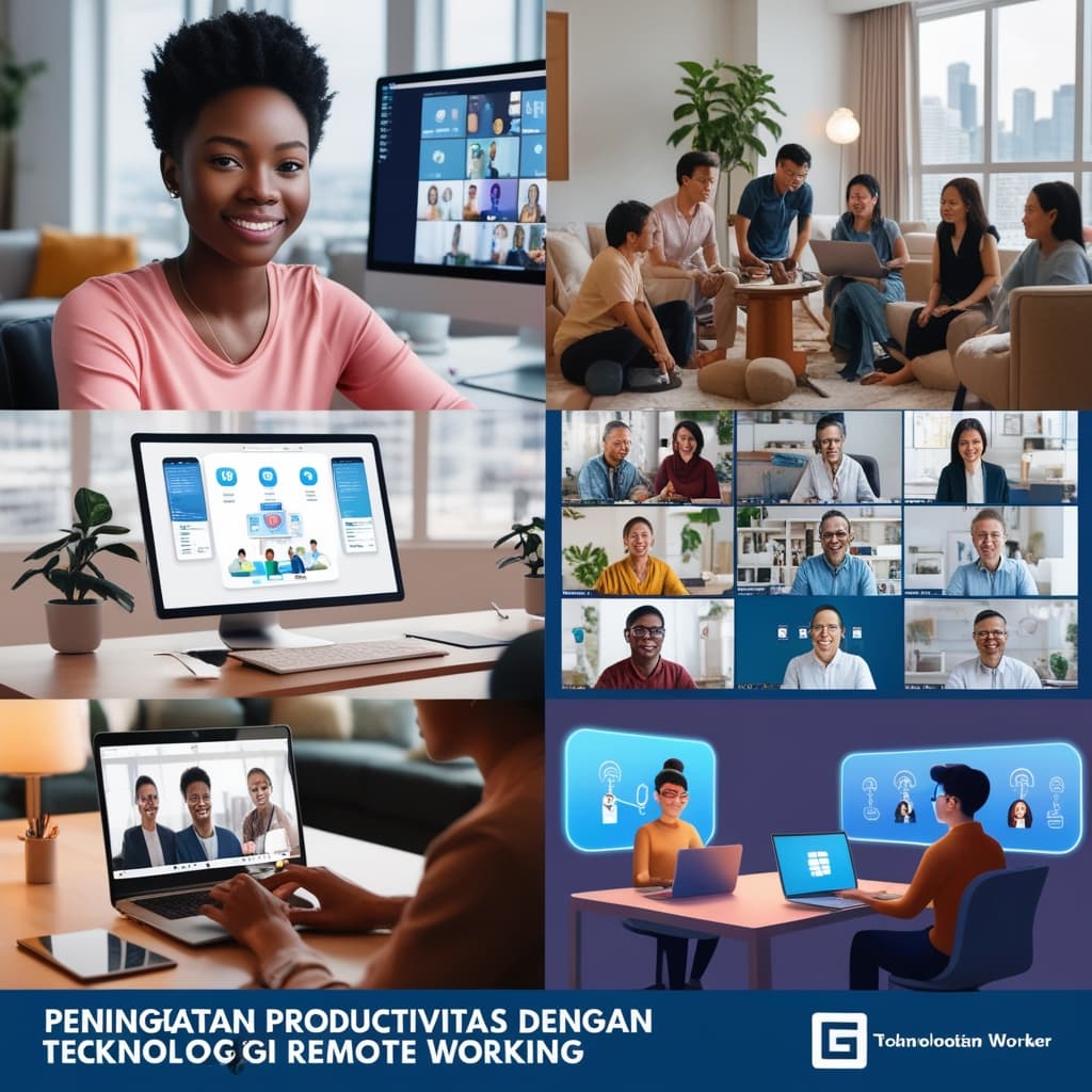 Peningkatan Produktivitas dengan Teknologi Remote Working