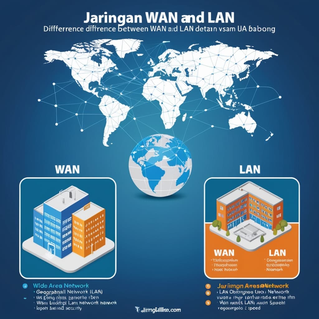 Jaringan WAN vs LAN: Apa Bedanya?