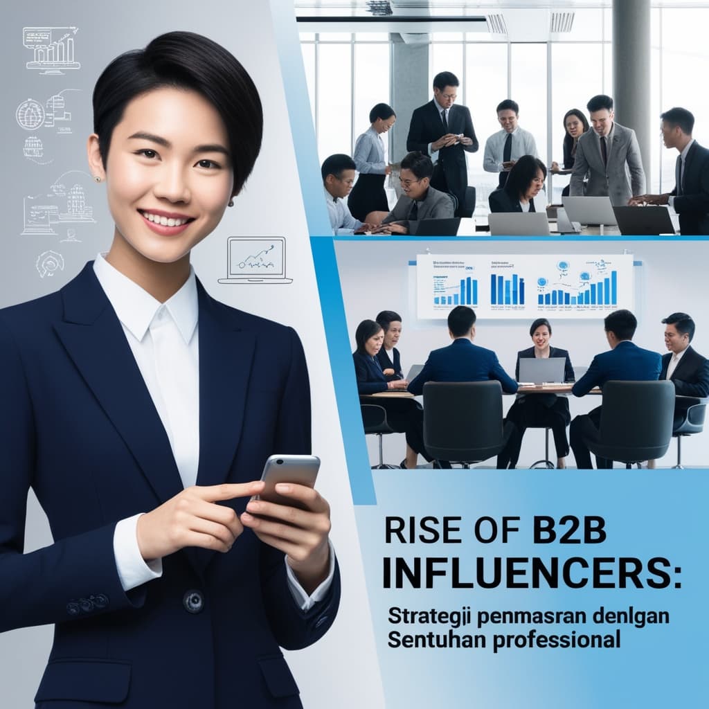 Rise of B2B Influencers: Strategi Pemasaran dengan Sentuhan Profesional