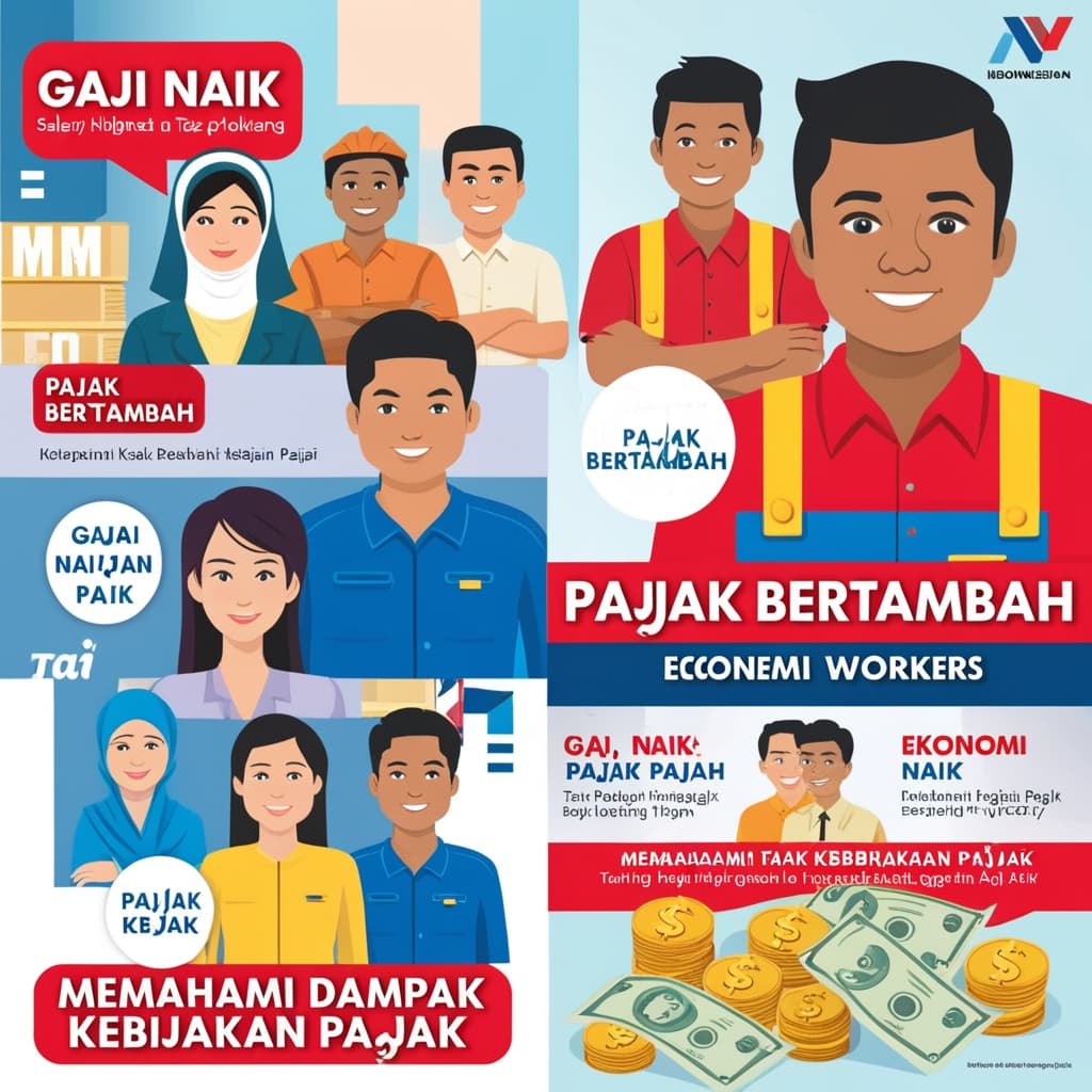 Gaji Naik, Pajak Bertambah, Ekonomi Naik? Memahami Dampak Kebijakan Pajak terhadap Pekerja Indonesia