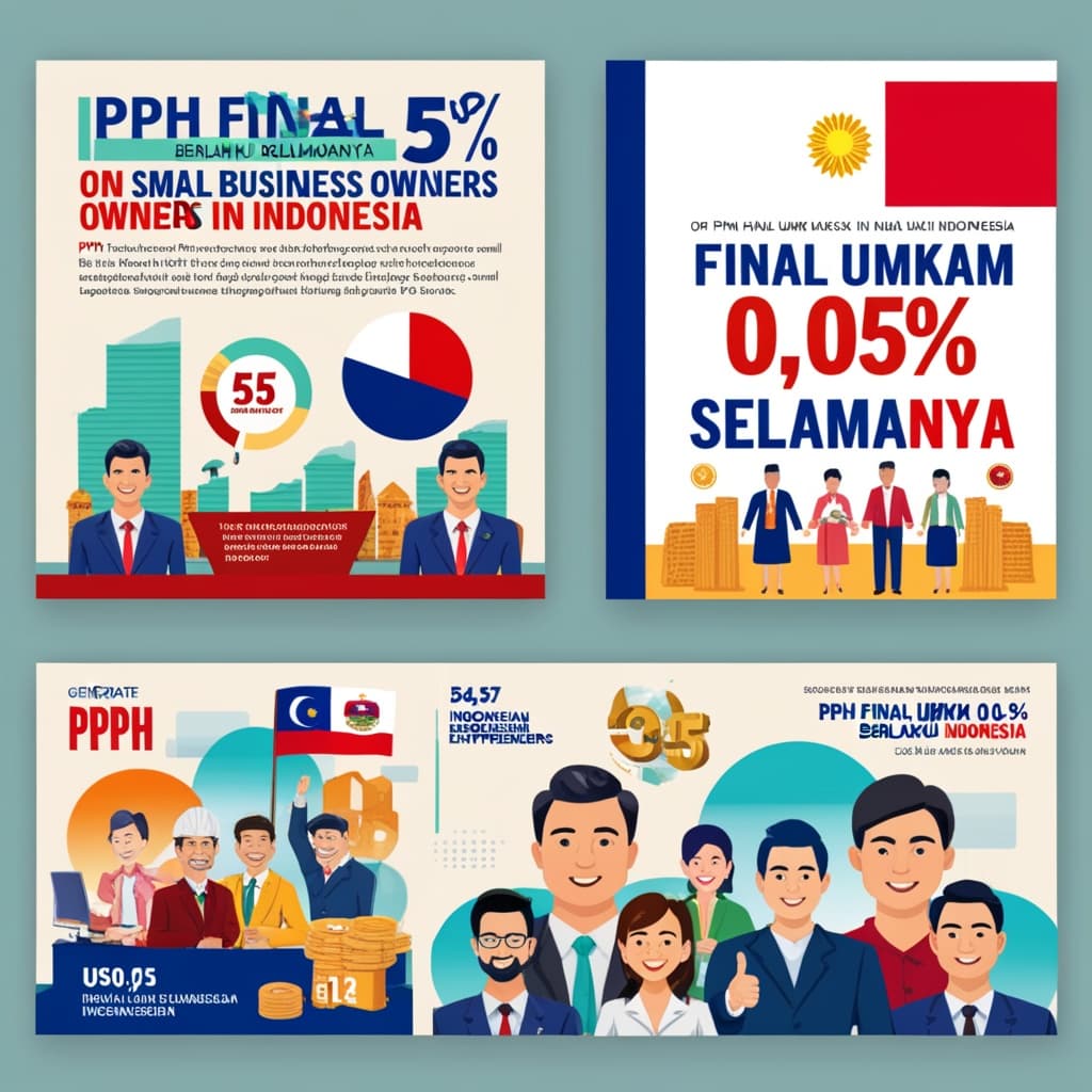 PPh Final UMKM 0,5% Berlaku Selamanya? Apa Dampaknya bagi Pelaku Usaha Kecil di Indonesia?